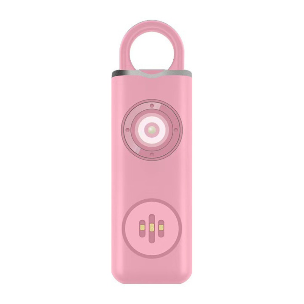 Personal Alarm Keychain - 130 dB Sicherheitsalarm mit Geräuschsignal, Batteriewarnung,