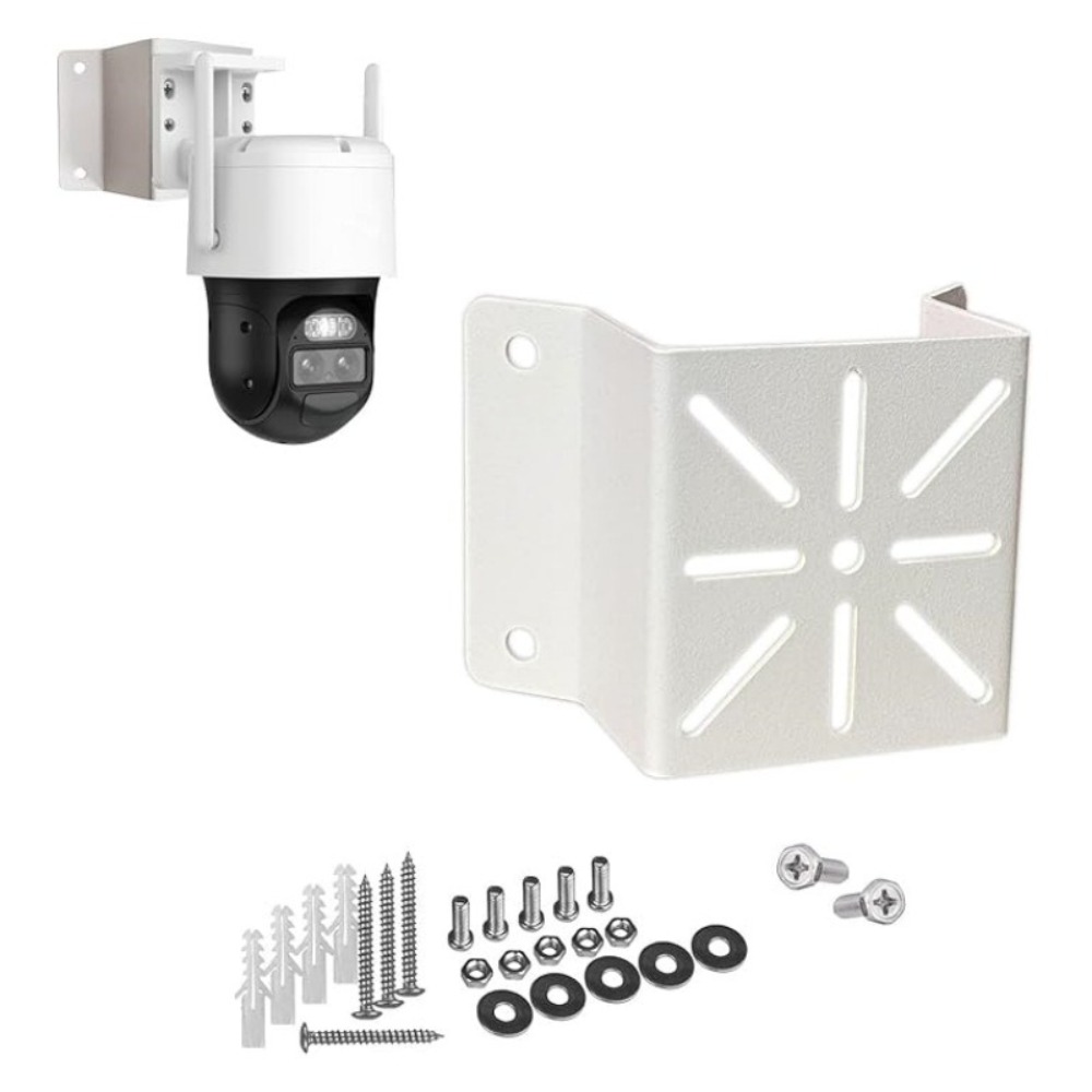 Eufy Camera S340 - Metall-Wandhalterung für den Außenbereich, Wandmontage, weiße