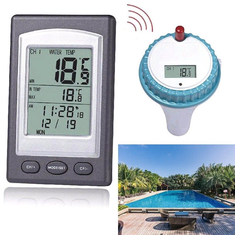 Digtal Schwimmen Pool Thermome – Pool Alarm Float Bewertung und Preis