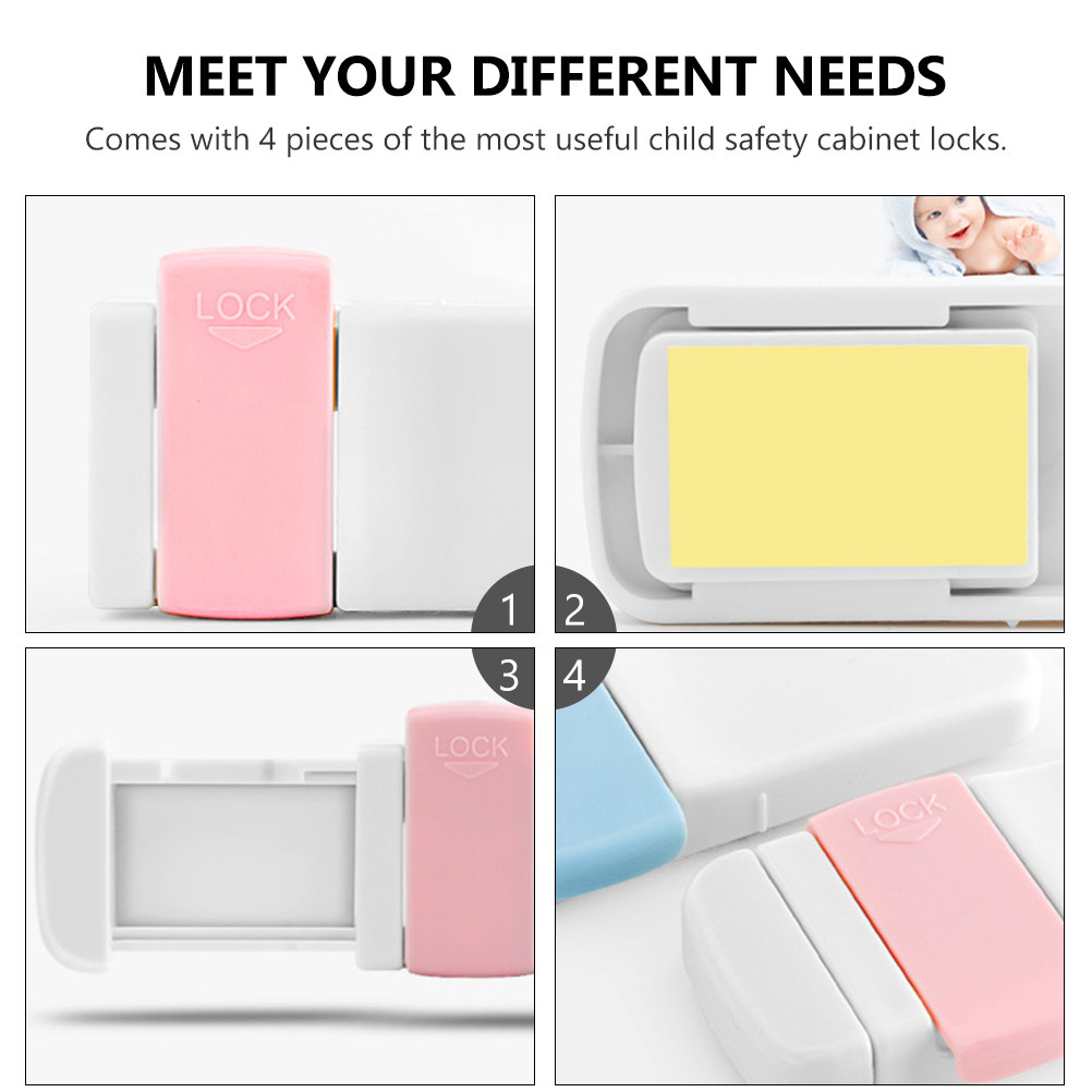 4 Stück Multifunktionale Schra – Medicine Cabinet Lock Bewertung und Preis