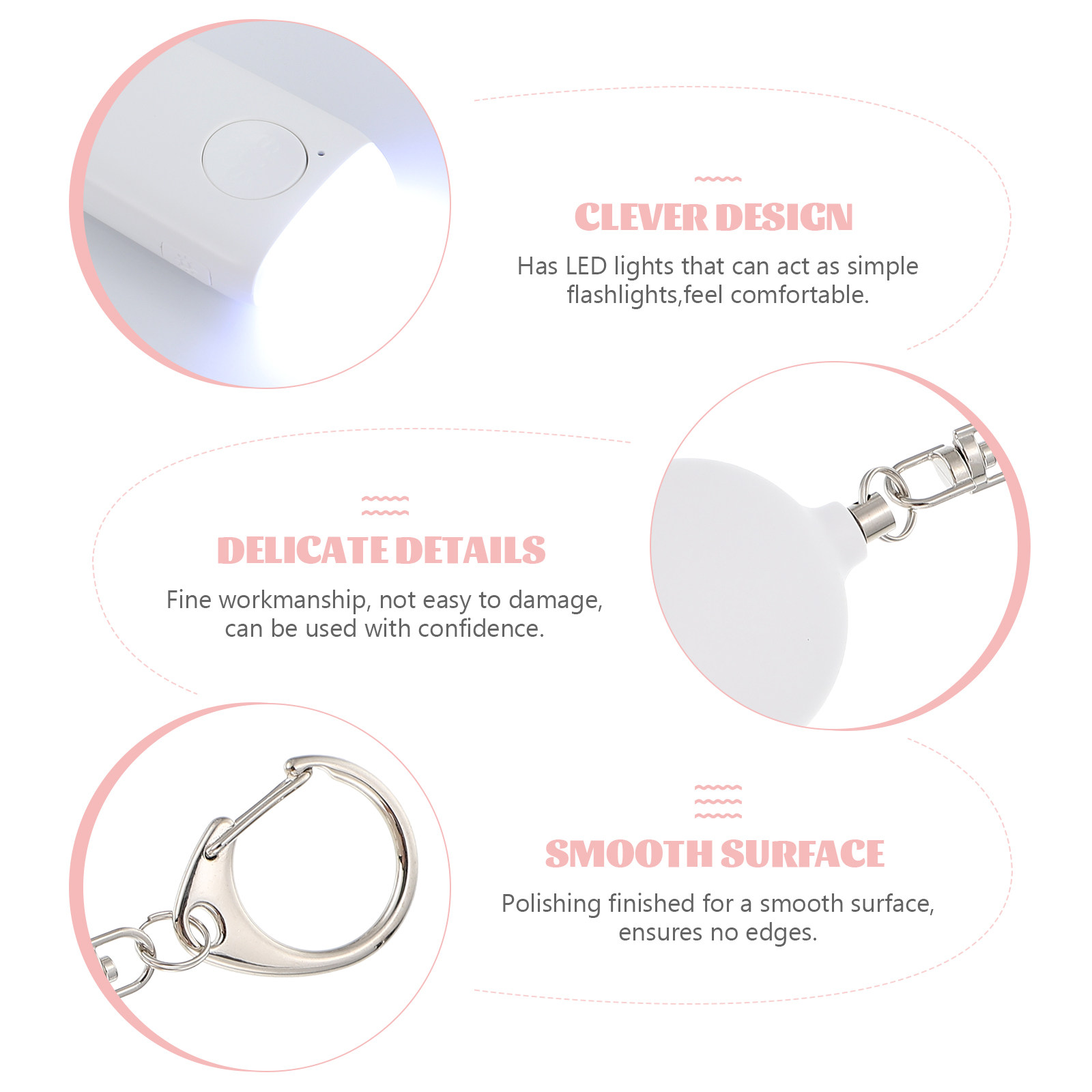 1 Set wiederaufladbarer Mini-P – Personal Alarm Keychain Bewertung und Preis